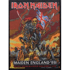 Iron Maiden England 88 Patch Woven 8 x 10 cm