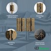 EAI Bronze Door Hinges | 3 Inch / 76mm Florentine