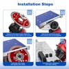 45 Degree Tile Chamfering Tool, Angle Grinder Tool with Stand