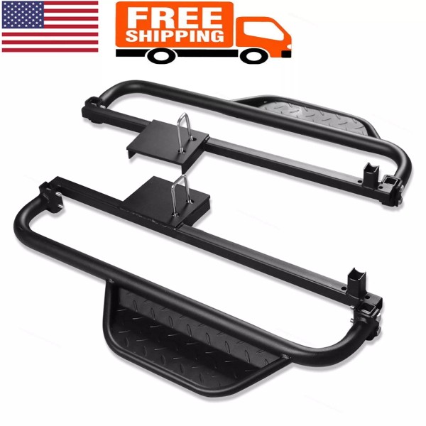 No brand Steel Black Powder Coated Nerf Bars Running Boards