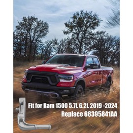 Rear Right Exhaust Bracket Muffler Support Assembly Fit for Dodge Ram 1500 5.7L 6.2L 2019 2020 2021 2022 2023 2024, Muffler Bracket Right Side Replace 68395841AA 68275662AB