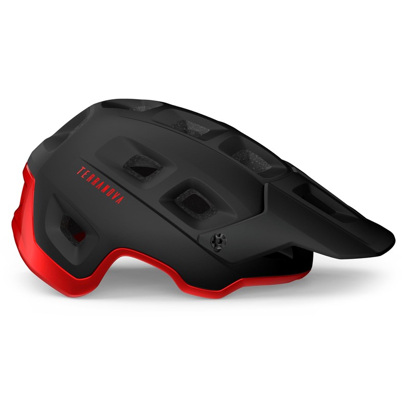 Casco MET Terranova MIPS NEG/Rojo MA.BRI.T.S 52-56