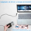 MHKBD 4 Unidades Adaptador de Enchufe para EE.UU., Adaptador de