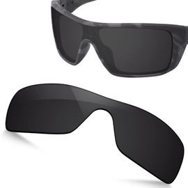 TRUSHELL Polarized Replacement Lenses for Oakley Straightback OO9411 Sunglass Dark Black - Polarized