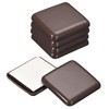 uxcell Furniture Sliders, 16Pcs 2" - Plastic Self-Adhesive Square Sliding