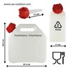 CAO Camping Kanister, lebensmittelecht 5 l