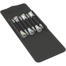 WERA 05003185001 8767 B TORX® HF 1 Zyklop bit Socket Set with Holding Function, 3/8" Drive, 6 Pieces