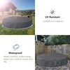 Bitubi 8 Ft Steel Round Stock Tank Pool Cover,Upgraded to