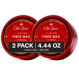 Old Spice Hair Styling Fiji Pomade for Men Flexible Hold Low Shine, 2.22 oz Each, Twin Pack 4.44 oz-packaging-may-vary