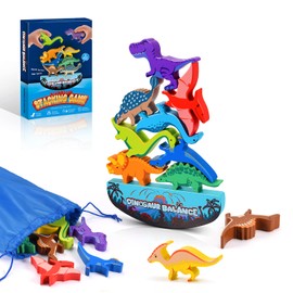 DejaNard Games from 3 4 5 6 Years, Dinosaur Toy from 3-7 Years Boy Gift Boy 3-6 Years Motor Skills Toy Wooden Toy Children's Toy from 3 4 5 Years