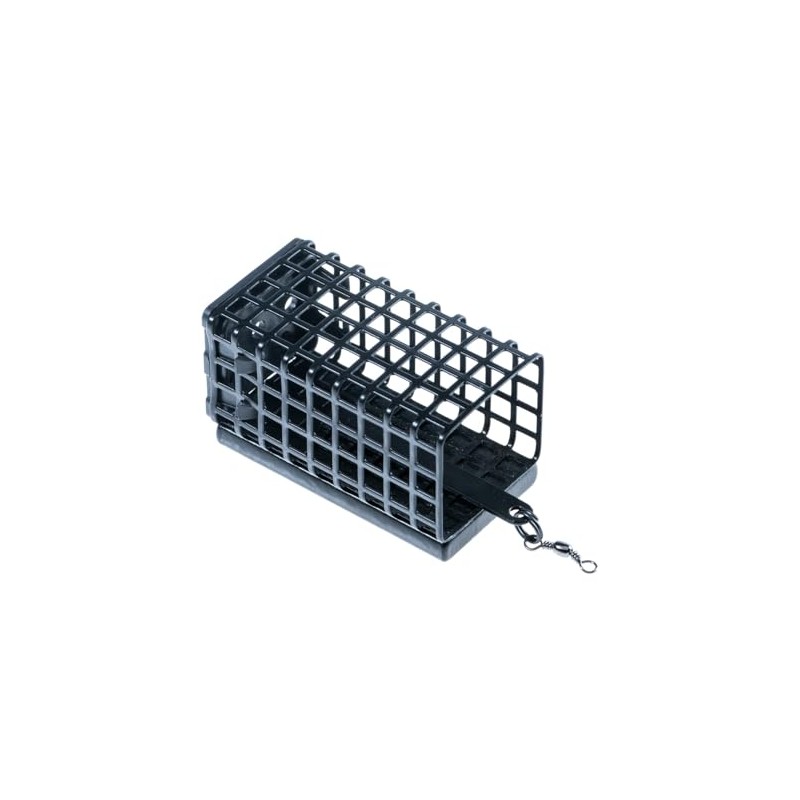 Metal Feeder Basket with Swivel and Base Feeder Fishing Basket