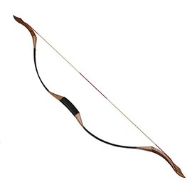 TOPARCHERY Traditional Recurve Bow 53'' Archery Hunting Handmade Horse Bow Longbow 35 lbs