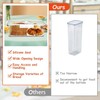 Qivine Bread Box for Kitchen Counter, Time Recording Bread Storage