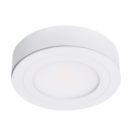 Armacost Lighting PureVue Dimmable LED Undercabinet Puck Light, CCT 2700K - 5000K, White 273412