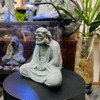 livelyfish Zen Aquarium Buddha Decorations, Buddha Statue for Home Decor,