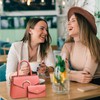 Juego de 2 bolsos de hombro para mujer con bolso