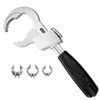 Universal Adjustable Double Ended Wrench Multifunctional Bathroom Wrench Repair Disassembly