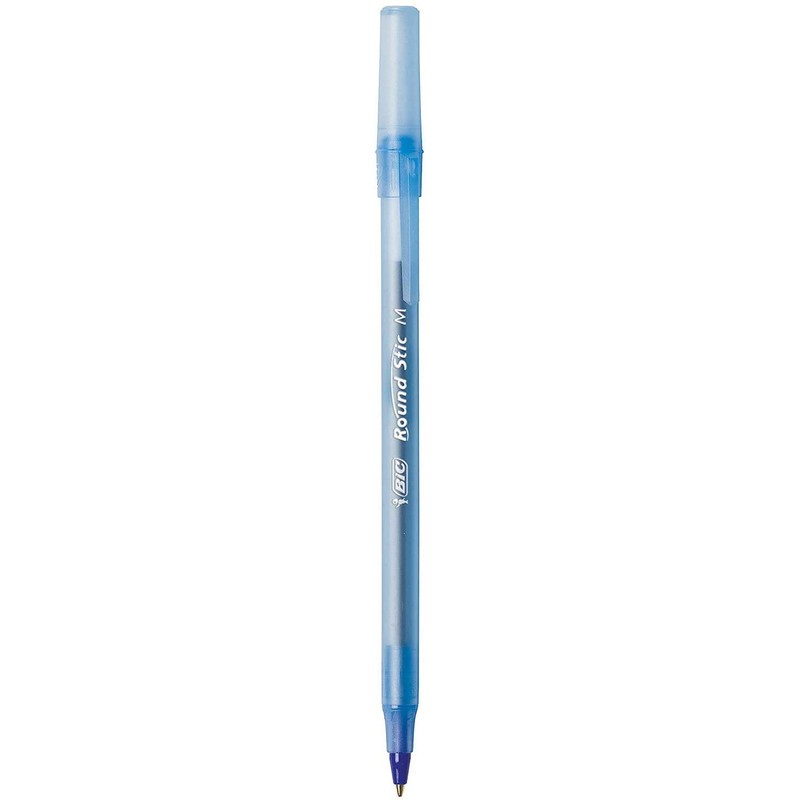 BIC Round Stic Xtra Life Ballpoint Pen, Medium Point 1.0