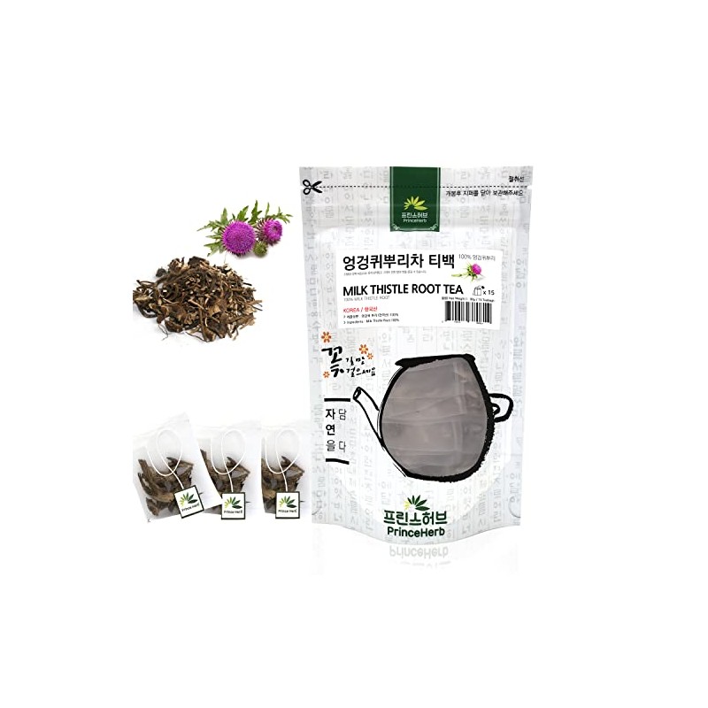 [Medicinal Korean Herb Tea] 100% Natural Milk Thistle Roots Tea