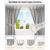 ALLZONE Shower Curtain Rod Tension No Drill, 42-83 Inches,Heavy Duty