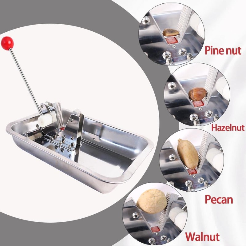 Mechanical Heavy Duty Nut Cracker Walnut Pecan Hazelnut Sheller with