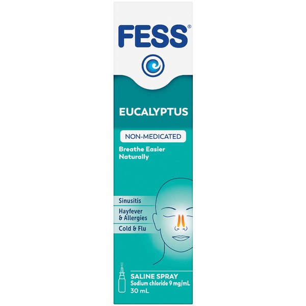 FESS Eucalyptus Saline Nasal Spray 30ml