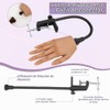 Mano de silicona realista para practicar manicura Veikmv. Mano de