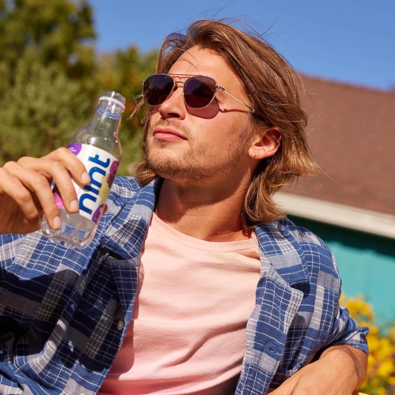 Hint Grape Water, Fruit-Infused, Sugar Free, Zero Cal, 16 Oz