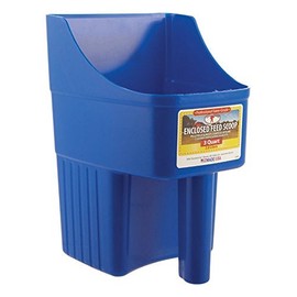 Feed Scoop Plstc Blu 3qt