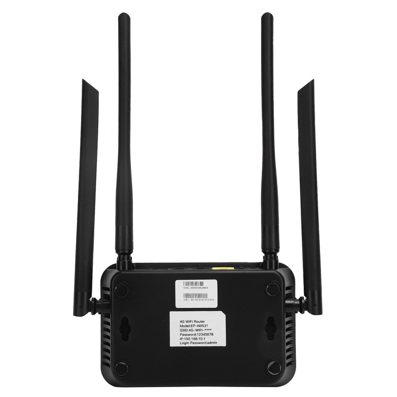 EDUP 4G Wireless Router 300Mbps Signals 360° with Antennas EP‑9531