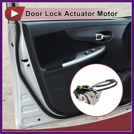 FUELHOOD Power Door Lock Actuator Motor for Kia Optima 2011-2013 Front Left Driver Side Door Latch Actuator Assembly with Cable No.813102T030 Premium Fit Design