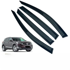 LETINGFAR Window Visors Rain Guards for Acura RDX 2019 2020 2021 2022 2023 2024 Accessories, Wind Deflectors Vent Shades for Acura RDX