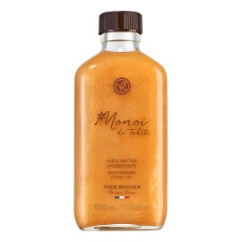 Kit Monoï: Yves Rocher Aceite Tradicional + Gel De Ducha + Aceite Destellante + Exfoliante