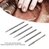 6pcs Cuticle Clean Nail Drill Bits Set Dead Skin Removal