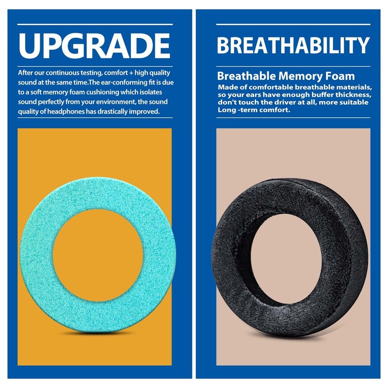 TRANSTEK Replacement Earpads Compatible with LucidSound LS20 LS25 LS30 LS40