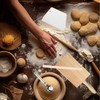 Gnocchi Board Set of 4 Gnocchi Wooden Board with 1