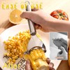 Gzcnsel Stainless Steel Corn Peeler, ​Magic Corn Cob Stripper Tool