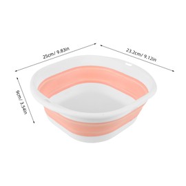 NOLITOY Camping Washing Tub Portable Foldable Wash Basin for Travel Outdoor and Home