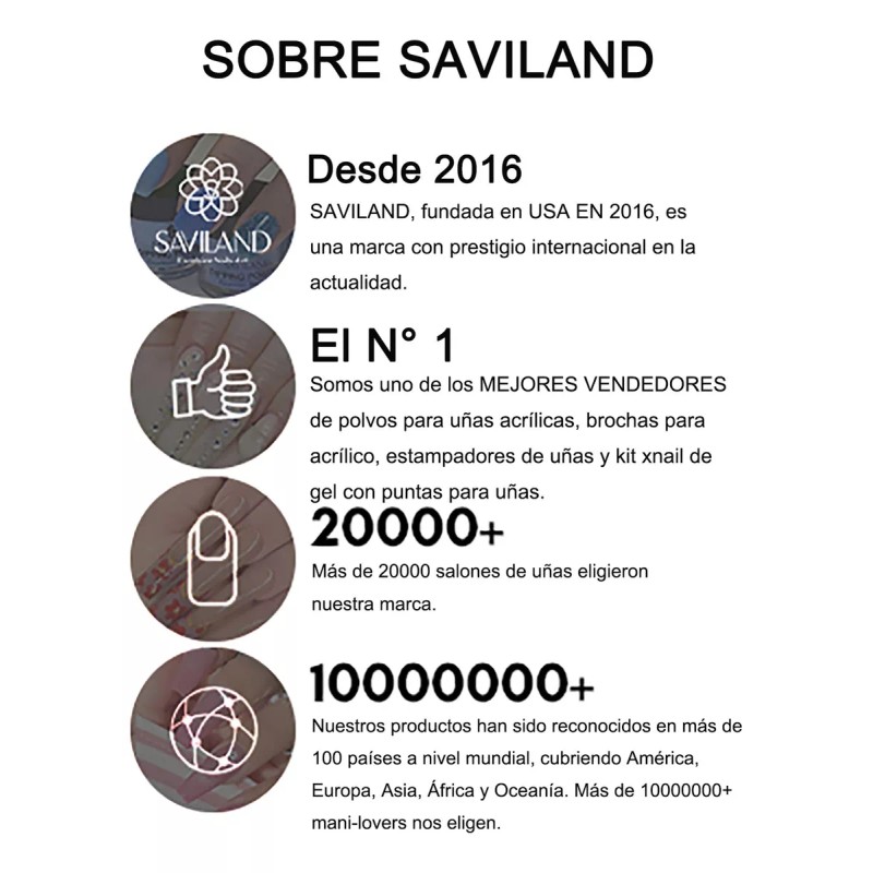Saviland Puntas De Uñas De Los Pies Y Gel Pegamento