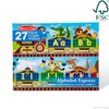 Melissa & Doug Alphabet Express Jumbo Jigsaw Floor Puzzle (27