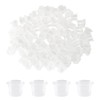 TRKETK 300 Pcs Plastic Ink Caps Tattoo Ink Cups Pigment