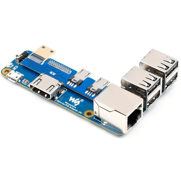 Raspberry Pi Zero to Pi 3B/3B+ Adapter, Connect Raspberry Pi
