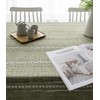 Wondder Cotton Linen Table Cloth Tassel Tablecloth for Party Banquet