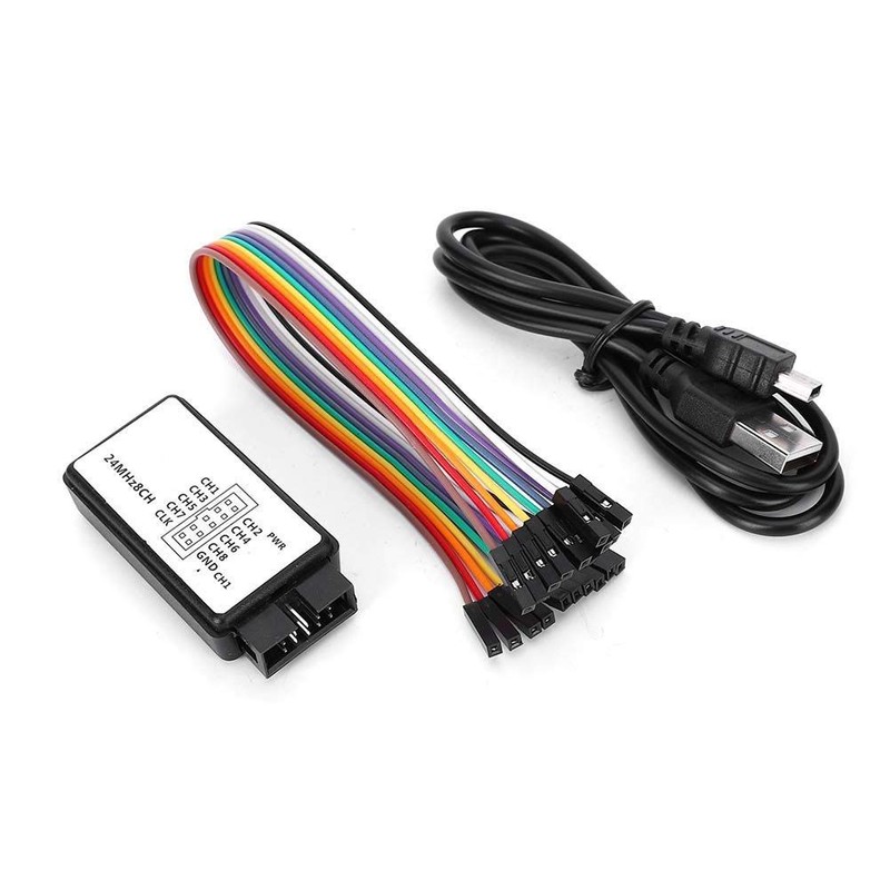 USB Logic Analyzer, USB Logic Analyzer Device Set Mini Digital