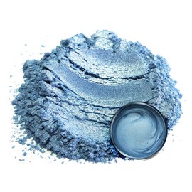 Eye Candy Pigments Premium Blue Mica Powder - Carolina Blue (25gr) - for Epoxy, Resin, Soap, Paint, Woodworking, Acrylic Pouring, Bath Bombs, Fishing Lures - DIY Arts and Crafts Additive