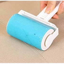 Reusable Lint Roller, Sticky Lint Brush for Dog, Cat Hair Remover, Washable Sticky Roller for Clothes, Carpets - Medium Size