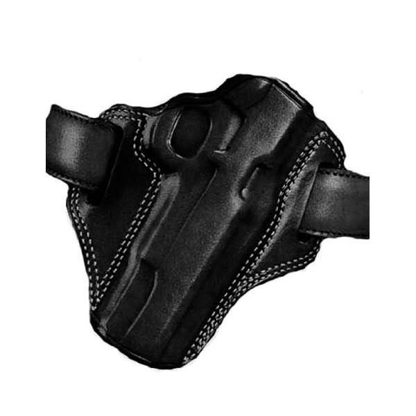 Galco CM300B Combat Master Belt Holster for Ruger LCR 0.38, Right, Black