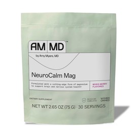 Amy Myers MD NeuroCalm Mag - Magnesium Body, Brain & Nervous System Dietary Supplement - Gluten-Free, Dairy-Free & Non-Soy Healthcare Supplement - 30 Servings