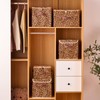 VinneGenzz 2PCS Storage Cubes with Zipper Lid 11 Inch Leopard