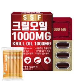 pure food Phospholipid 58% 1 box 30 capsules 1000mg krill oil shrimp pure food / 인지질58% 1박스 30캡슐 1000mg 크릴오일 새우 순수식품
